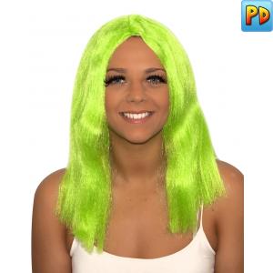 Long 16" Wig, Green