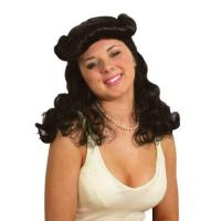 Pin-Up Girl Wig, Black
