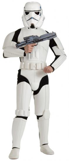 Deluxe Storm Trooper Fancy Dress Costume