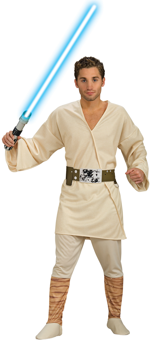 Luke Skywalker Fancy Dress Costume, Extra Large