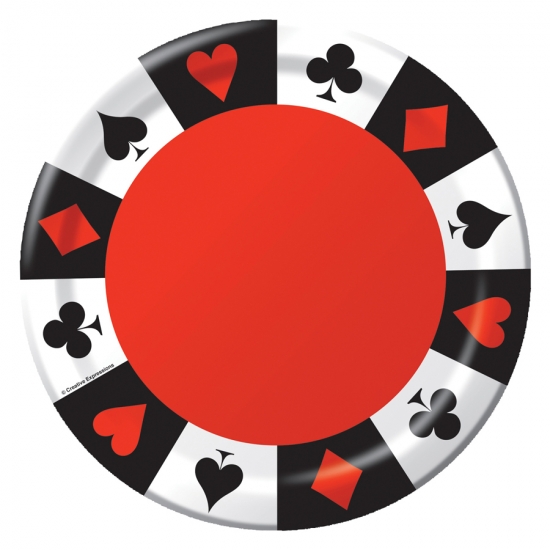 Casino Nights Tableware