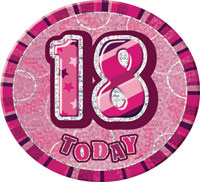18th Birthday Party Badges