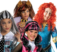 Child Size Fancy Dress Wigs