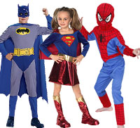 Childrens Superhero Fancy Dress