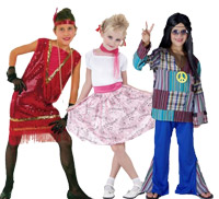 Childrens Decades Fancy Dress