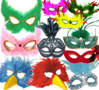 Feathered Eye Masks