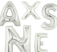 Letter Balloons