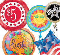 Party Theme Foil Balloons