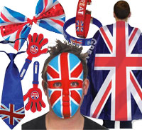 Union Jack Fancy Dress Accessories
