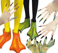 Fake Hands and Feet