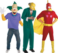Simpsons Fancy Dress Costumes