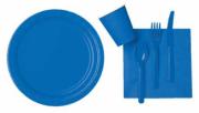 Marine Blue Paper Tableware