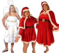 Plus Size Christmas Fancy Dress