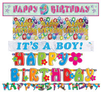 Sale and Discount Banners & Garlands