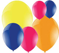 Sale and Discount Coloured Balloons