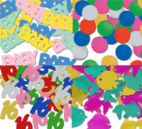 Sale and Discount Table Confetti