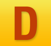 Letter D Fancy Dress