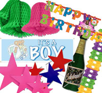 Sale and Discount Party Decorations