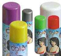 Coloured Hairspray