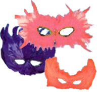 Feather Eye Masks