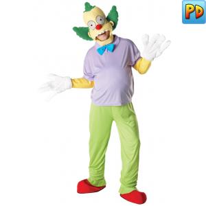 Krusty The Clown Fancy Dress Costume