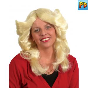 70's Flick Wig, Blonde