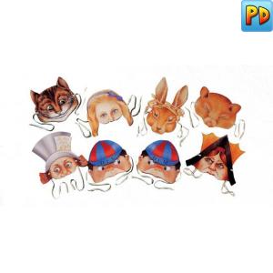 Alice In Wonderland Party Masks
