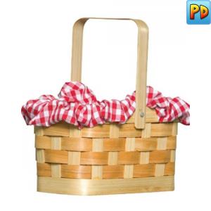 Gingham Basket