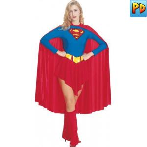 Supergirl Fancy Dress Costume