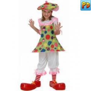 Fiesta Clown Fancy Dress Costume