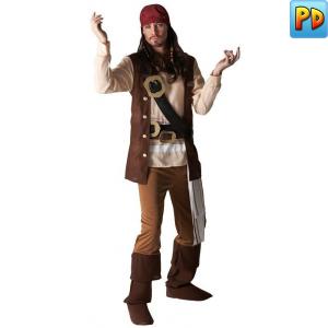 Jack Sparrow Pirate Fancy Dress Costume
