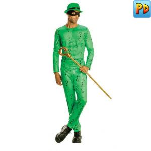 Classic Riddler Fancy Dress Costume