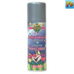 Coloured Hair Spray, Grey/Silver