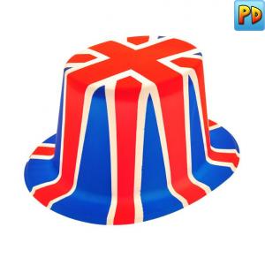 Union Jack Top Hat, Plastic