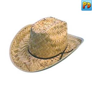 Straw Cowboy Rancher Hat
