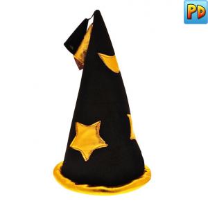 Wizard Hat, Gold/Black