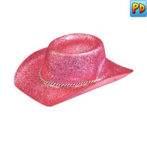 Glitter Cowboy Hat, Pink