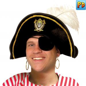 Velvet Pirate Hat