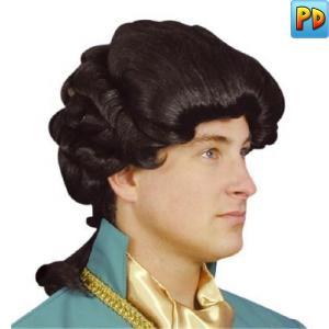 Highwayman/Court Wig, Black