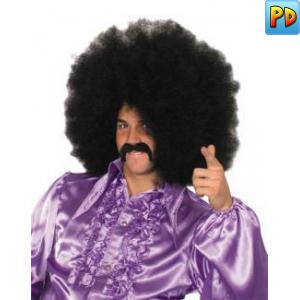 Mega Jumbo Afro Wig, Black