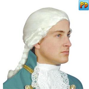 Gents Court Wig, White