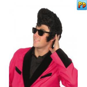 Teddy Boy Top, Black Hair