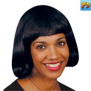 Pageboy Wig, Black