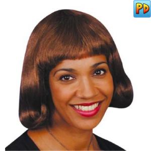 Pageboy Wig, Brown
