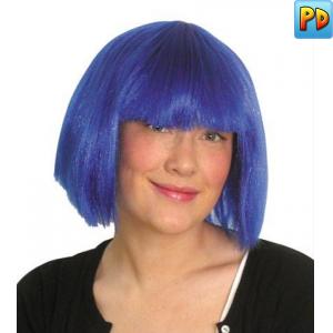 Pageboy Wig, Blue