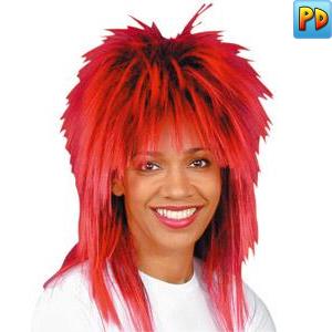 Tina Wig, Red/Black