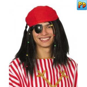 Pirate Wig with Scarf