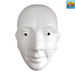 White To Paint Mask, Female