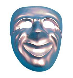 Comedy Mask , Silver