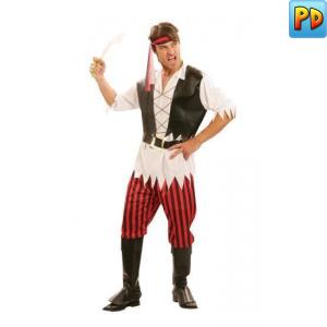 Male Pirate Fancy Dress Costume